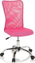 hjh OFFICE Kiddy Net I 691017 Vaikiška pasukama kėdė Fabric / Mesh Pink Vaikiška rašomojo stalo kėdė auga kartu su vaiku be porankių