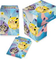 UP - Pikachu ir Mimikyu pilno vaizdo pokemonų kaladėlių dėžutė