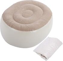 VGEBY Bean Bag taburetė, PVC pripučiamas pupelių maišas, kojų taburetė, kojų pagalvėlė, minkšta oro kėdė patalpoms, lauke, fitnesui, sportui