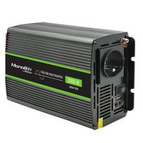Qoltec Monolith power adapter/inverter Auto 2000 W Black