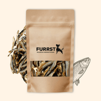 FURRST džiovinti šprotai šunims ir katėms – natūralus, Omega-3 gausus skanėstas, 100g