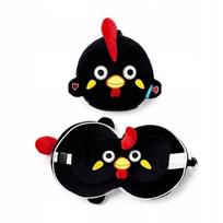 Kelioninė pagalvėlė ir kaukė akims Galo De Barcelos Juodas Gaidys