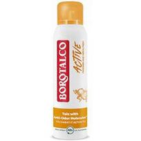 Purkšiamasis dezodorantas Borotalco Active Mandarin & Neroli 150 ml, be alkoholio, 48 val. apsauga