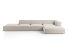 Minkštas kampas Cosmopolitan Design Arendal 5, smėlio spalvos