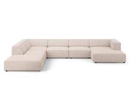 Minkštas kampas Cosmopolitan Design Arendal, smėlio spalvos
