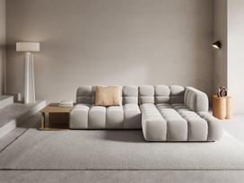 Minkštas kampas Cosmopolitan Design Sky 4, smėlio, dešininis