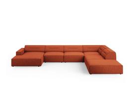 Minkštas kampas Windsor & Co Lupus, oranžinis