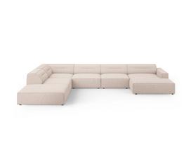 Minkštas kampas Windsor & Co Lupus, smėlio spalvos