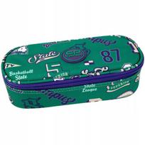 Ovaliame "coolpack" "tuba" "cosmetic Bag" su skyreliais, "polyester 600d"
