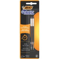 Bic Gel-ocity Quick Dry juodi geliniai rašikliai, 2 vnt.