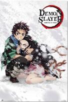 Demon Slayer Tanjiro ir Nezuko plakatas 61x91,5 cm