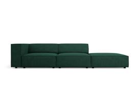 Dešininė sofa Cosmopolitan Design Arendal, žalia