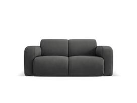 Dvivietė sofa Windsor & Co Lola, 170x95x72 cm, tamsiai pilka