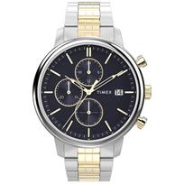 Vyriškas laikrodis Timex Tw2w13300 sidabrinis, klasikinio stiliaus