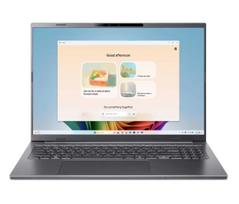 Acer Notebook Aspire Aspire 16 AI A16-11M-X4X3 CPU Qualcomm Snapdragon X X1-26-100 3000 MHz 16" 1920x1200 RAM 16GB LPDDR5x SSD 512GB Qualcomm Adreno GPU Integrated ENG Card Reader microSD Windows 11 Home Steel Grey 1.55 kg NX.JLNEL.001 | NX.JLNEL.001 | 4711474777720