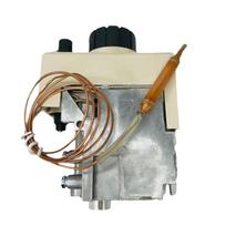 Didelio tikslumo dujų valdymo vožtuvai ir termostato sistema Metalinė tekstūra dujiniams katilams Efektyvus šildymas 40-90℃ diapazonas 1