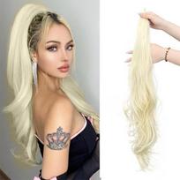 Ponytail Extension Flexible Wrap Around Hair Piece  Long Wavy Curly Hair Extensions for Women