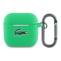 Lacoste Liquid Silicone Croc Logo Case for AirPods 4 Green