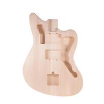 MZB T Pasidaryk pats elektrinės gitaros nebaigtas korpusas Gitaros korpuso ruošinys Liepos medienos gitaros korpusas gelsvai ruda