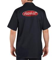 Peterbilt  - Mechanikų Grafinis Darbo Marškinėlis Trumpomis Rankovėmis Unisex Marškinėlis L
