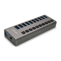 i-tec USB 3.0 Charging Hub, 10-Port with 48W Power Adapter