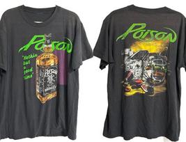 Poison Nothin But A Good Time short sleeve black 2 side shirt KV29616 Unisex T-Shirt S