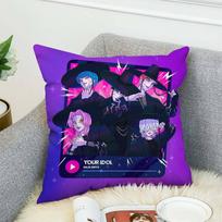Kpop Demon Hunters Huntrix Pillowcase Things for the Room Body Pillow Cover Decorative Pillowcases Personalized Gifts Anime Home 30cmx30cm