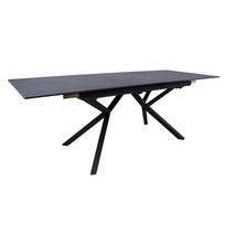 Valgomojo stalas EDDY 160/220x90xH76cm, pilkas