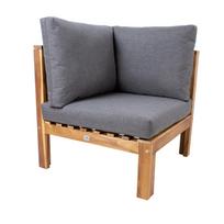 FINLAY modulinė kampinė sofa, 71x71x70 cm, akacijos mediena