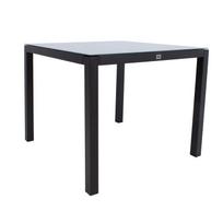 Sodo stalas AMALFI 90x90x74 cm, pilkas