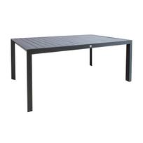 TOMSON stalas 176x100xA73 cm, tamsiai pilkas