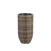 PINTAS vazonas, D28xA51cm, plastikinė vytelė, spalva: tamsiai ruda