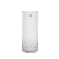 Vaza IN HOME D12xH30cm, stiklinė, skaidri