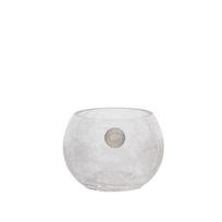 Crack Bowl vaza, D12,5 x H10 cm, stiklinė