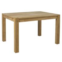 Valgomojo stalas CHICAGO NEW 120x90xH76cm, stalviršis: MDF su natūraliu ąžuolo lukštu, spalva: natūrali, apdaila: aliejus