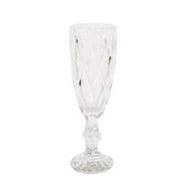 CORAL šampano taurė, 180 ml, D6xH20cm, permatoma