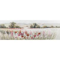 Aliejinis paveikslas 50x150 cm, aguonos