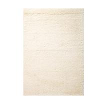 Kilimas VELLOSA-1, 100x150 cm, baltas kilimas su ilgais plaušeliais