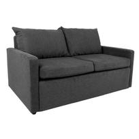 Cologne sofa-lova, 152x92x89 cm, tamsiai pilka