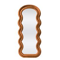 CONFETTO grindų arba sienos veidrodis, cinamono spalvos