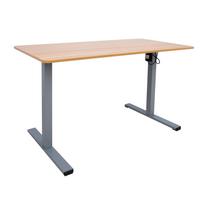 ERGO OPTIMAL stalas su 1 varikliu, 120x60 cm, ąžuolas