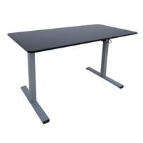 ERGO OPTIMAL stalas su 1 varikliu, 120x60 cm, juodas