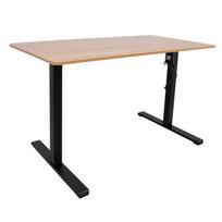 ERGO OPTIMAL stalas su 1 varikliu, 120x60 cm, ąžuolas