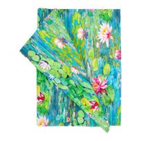 Staltiesė „HOLLY“ 43x116cm, rožinės vandens lelijos