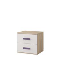 Idzczak naktinis staliukas 22 - SMYK III Heather Oak Sonoma + White