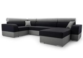 Kampinė sofa INFINITY SUPER Bahama 36 + Bahama 34 Kairė "U" formos