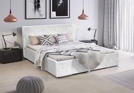 Lova su pakėlimo mechanizmu Idzczak ORLANDO 160/200 cm Soft 17 balta