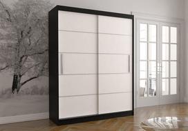 Idzczak Spinta VISTA 06 150 cm Juoda Balta LED profilis 150