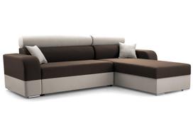 Idzczak Kampinė sofa INFINITY LUX dešininis kampas Bahama 08 + Bahama 33
