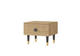 Idzczak naktinis staliukas LUX Hickora Oak